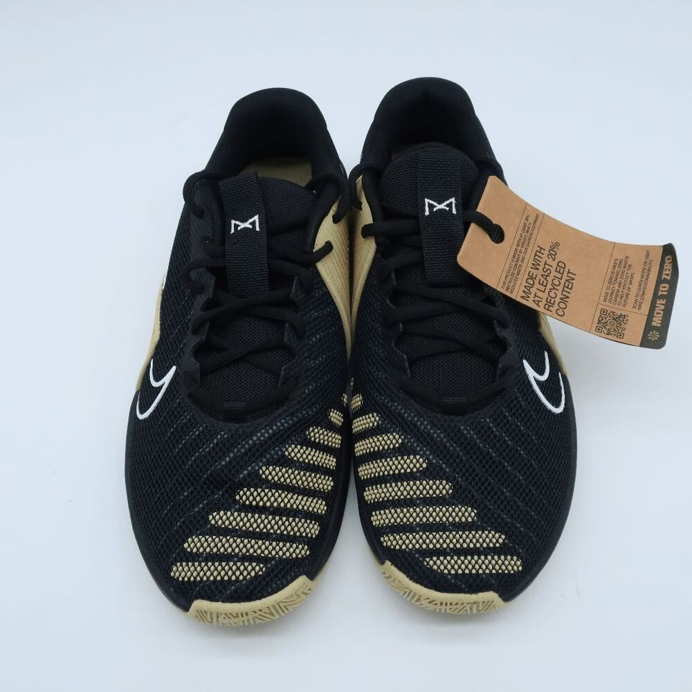 Nike Metcon 9 FD5431-001 Black/ Kakhi Training/Gym Shoes Men's Size 8.5 - Picture 6 of 9